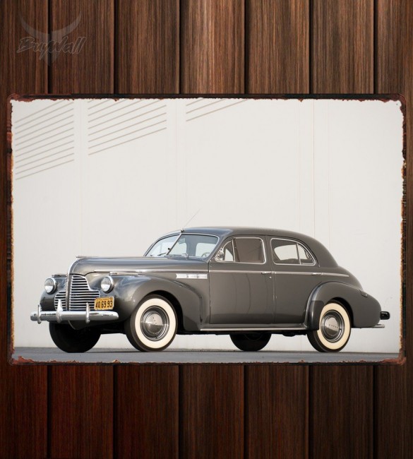 Металлическая табличка Buick Super Eight 4-door Sedan Металлическая табличка Buick Super Eight 4-door Sedan